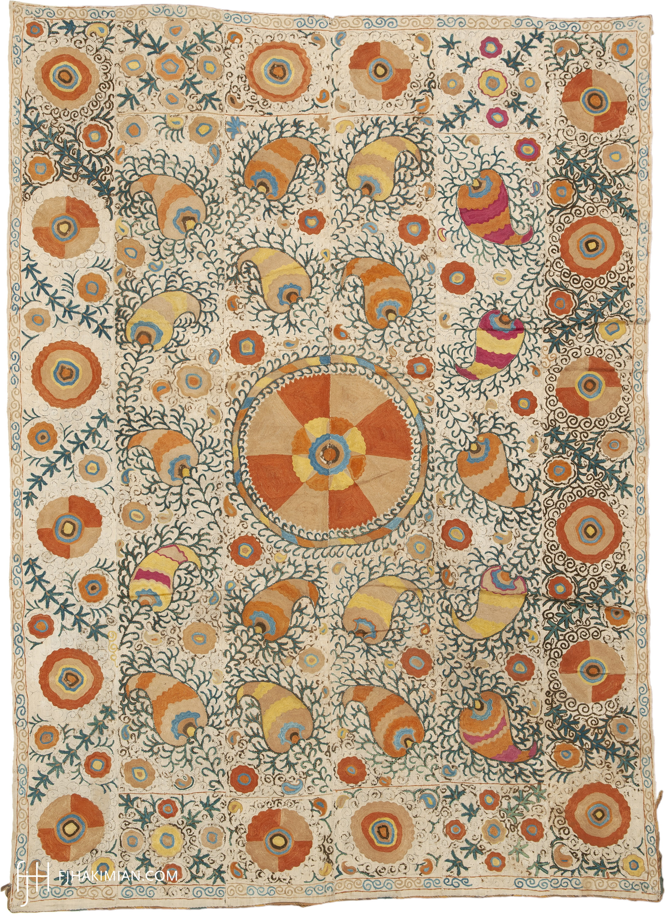 Suzzani Tapestry #02402 | FJ Hakimian