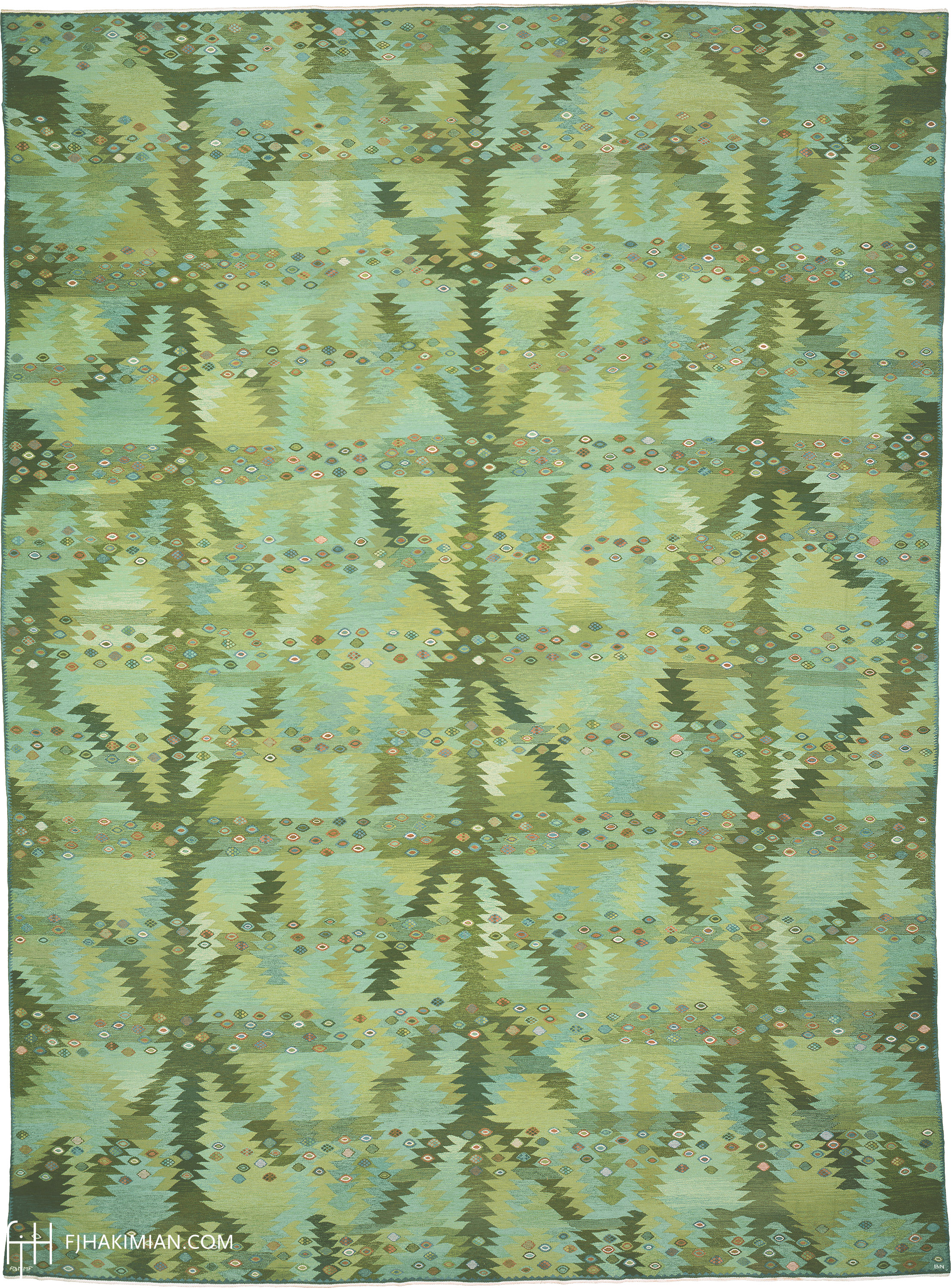 FJ Hakimian | 02954 | Vintage Swedish Carpet