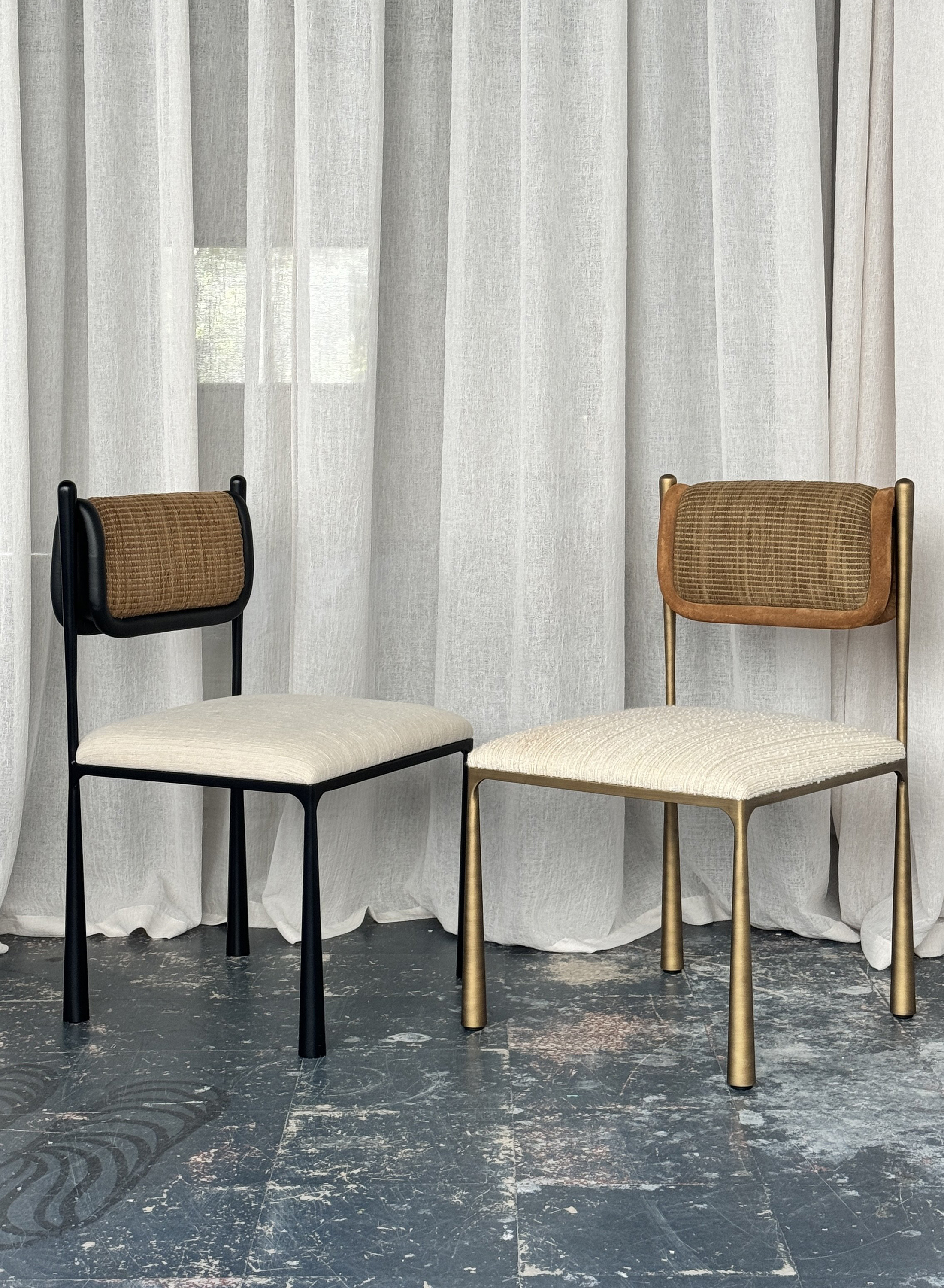 Collaboration | FJ Hakimian x Hamrei | Brass & Steel PePe Chairs