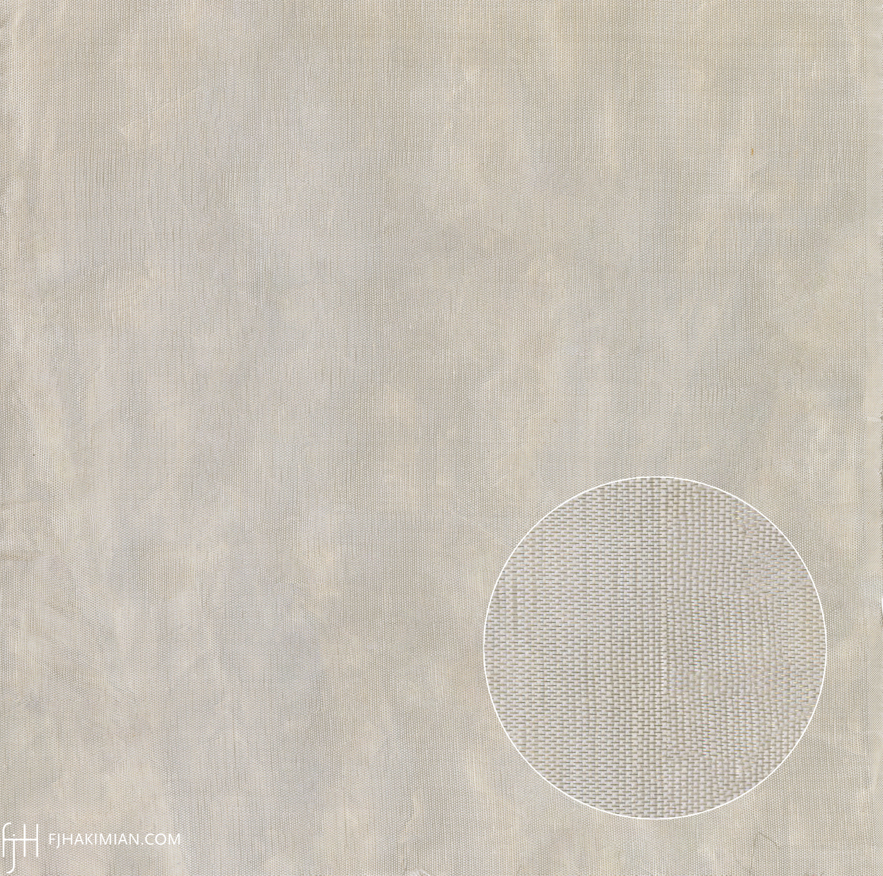 TO-Light Plain Copper Cotton Sheer Fabric | FJ Hakimian Carpet Gallery, New York 