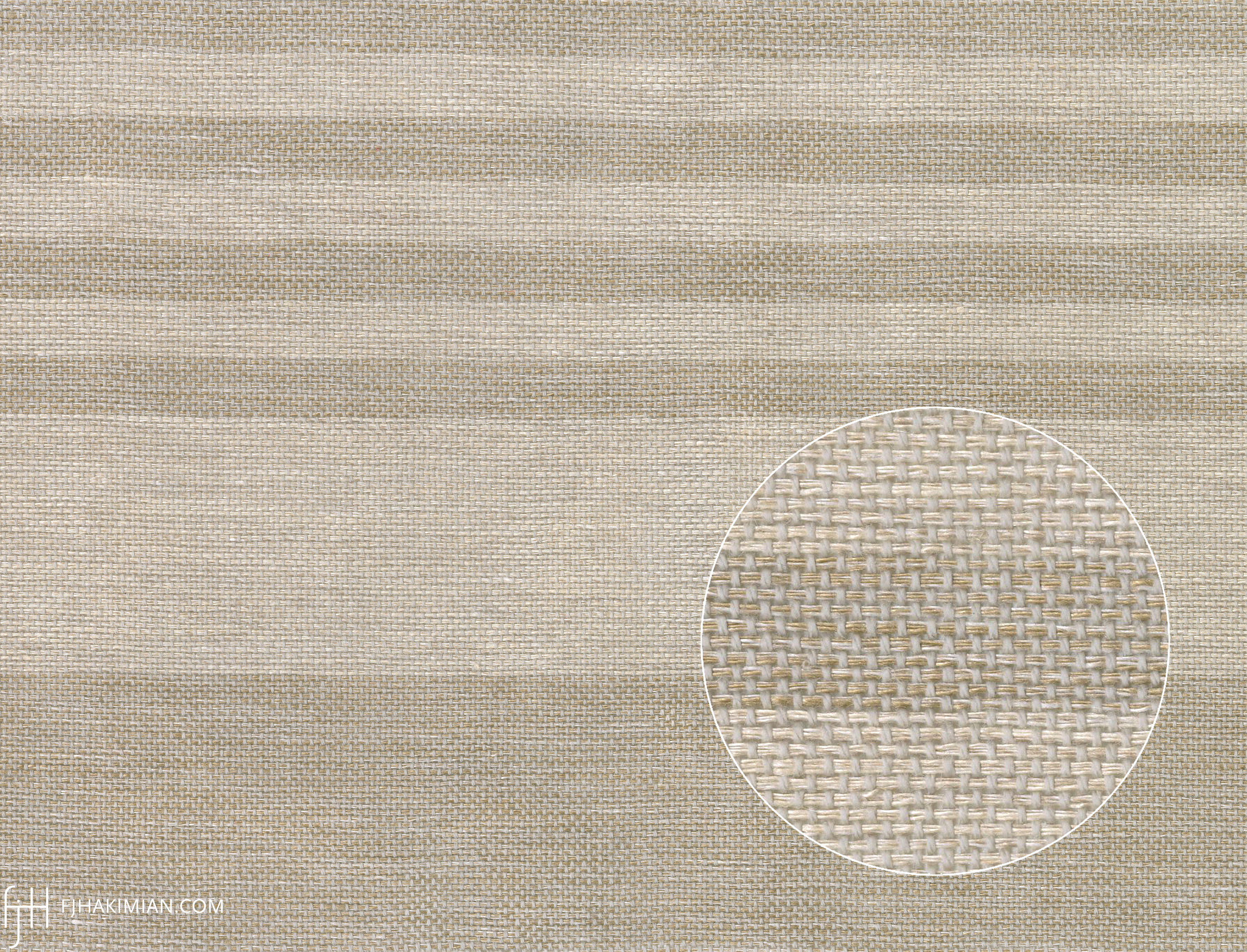 TO-Linen Stripe Upholstery Fabric | FJ Hakimian Carpet Gallery, New York 